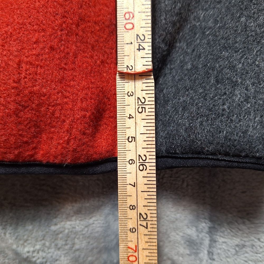 Women's Red And Gray Patterned Jacket - image 6